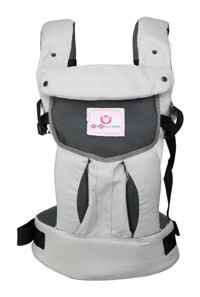 Momella Baby Ergonomik 15 kg Kapasiteli Yenidoğan Kanguru Gri