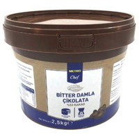 Metro Chef Bitter Damla Çikolata 2.5 kg
