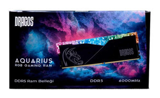Dragos Aquaius RGB 16 GB DDR5 1x16 6000 MHz Ram