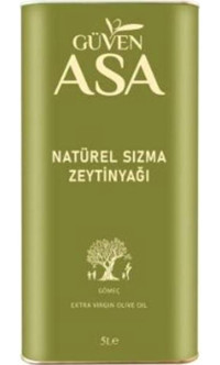 Güven Asa Teneke Sızma Zeytinyağı 12x5 lt