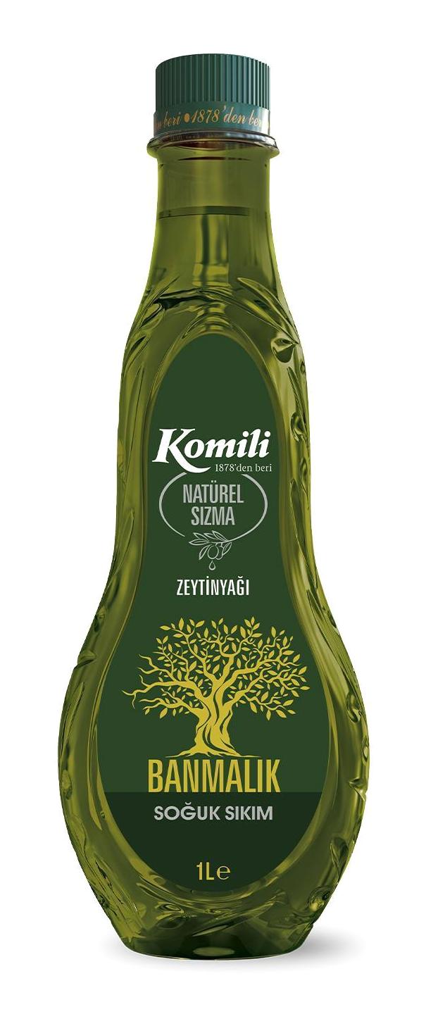 Komili Soğuk Sıkım Pet Sızma Zeytinyağı 2x1 lt