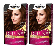 Palette Deluxe 5.60 Sıcak Çikolata Amonyaksız Krem Saç Boyası 2x99 ml