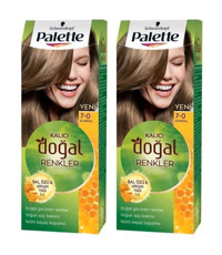 Palette Kalıcı Doğal 7.0 Kumral Amonyaksız Krem Saç Boyası 2x99 ml