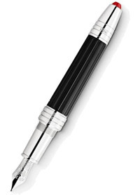 Montblanc F 128842 Kartuşlu Reçine Doldurulabilir Altın Kaplama F Uç Dolma Kalem