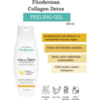 Fitoderman Collagen Detox Siyah Nokta Karşıtı Leke Giderici Sıkılaştırıcı Krem Şişe Yüz Peelingi 125 ml