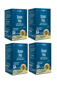 Orzax Ocean Plus Omega 3 Kapsül 1200 mg 4x30 Adet