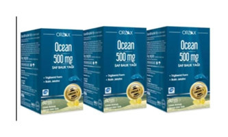 Ocean Orzax Omega 3 Kapsül 500 mg 3x60 Adet