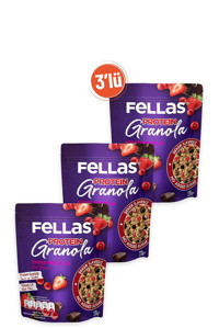 Fellas Kırmızı Meyveli Granola 3x270 gr