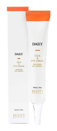 Jigott Centella Asiatica Tüm Ciltler için Göz Çevresi Krem Tüp 50 ml