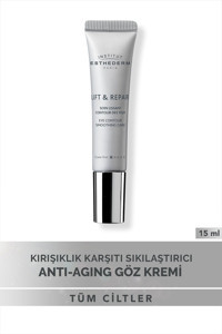 Institut Esthederm Lift & Repair Kuru Ciltler için Göz Çevresi Krem Likit Tüp 15 ml