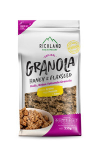 Richland Ballı Keten Tohumlu Granola 330 gr