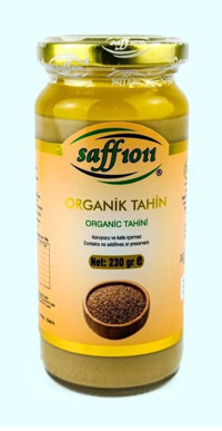 Saff 1011 Organik Tahin Çiğ Susamdan 230gr