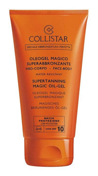 Collistar Supertanning Magic Yoğun 10 Faktör Yüz ve Vücut İçin Bronzlaştırıcı Yağ 150 ml