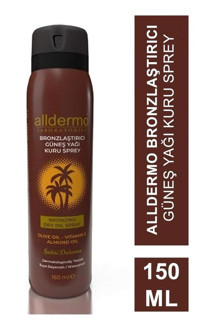 Alldermo Yoğun Tüm Vücut İçin Güneşsiz Bronzlarştırıcı Sprey 150 ml