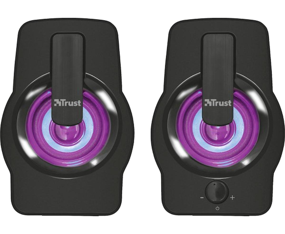 Trust RGB Kablolu Mini 1+1 Bilgisayar Hoparlörü