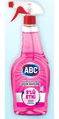 Abc Çiçek Bahçesi Cam Temizleyici Sprey 500 ml