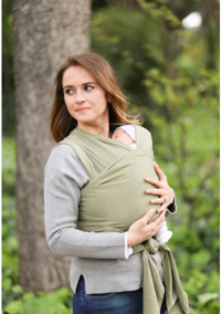 Neko Wrap Sling 13 kg Kapasiteli Oturaklı Yenidoğan Kanguru Gri