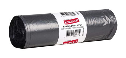 Koroplast Hantal Boy 100x150 cm 10 Adet Çöp Poşeti