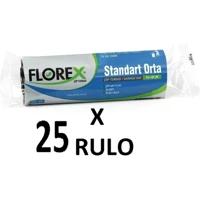 Florex Orta Boy 55x60 cm 20x25 Adet Çöp Poşeti