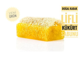 KAEM Organik Kabak Lifli Kükürt Sabun 125 gr