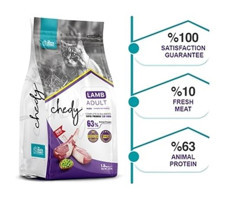 Chedy Kuzu Etli Yetişkin Kuru Kedi Maması 10 kg