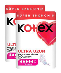 Kotex Ultra İnce 18'li Hijyenik Ped 2 Adet
