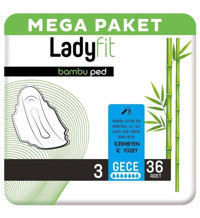 Ladyfit Bambu İnce 36'lı Hijyenik Ped 1 Adet
