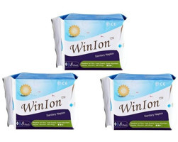 Winion İnce 8'li Hijyenik Ped 3 Adet