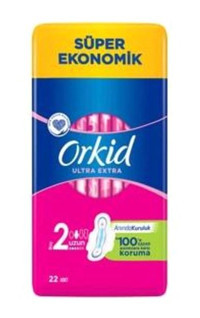 Orkid Ultra Ultra İnce 22'li Hijyenik Ped 1 Adet