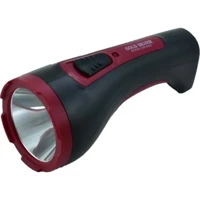 Gold Silver Gs-4231 Dinamolu Basmalı Led Şarjlı El Feneri