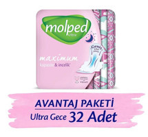 Molped Ultra İnce 16'lı Hijyenik Ped 2 Adet