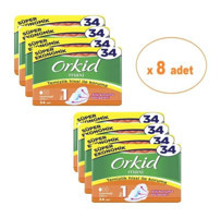 Orkid Maxi İnce 34'lü Hijyenik Ped 8 Adet
