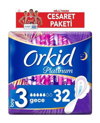 Orkid Platinum İnce 32'li Hijyenik Ped 1 Adet