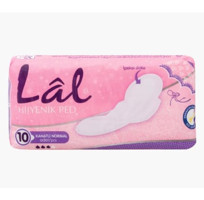 Lal Kanatlı İnce 10'lu Hijyenik Ped 1 Adet