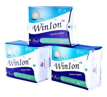 Winion Negatif İyonlu Anion İnce 8'li Hijyenik Ped 3 Adet