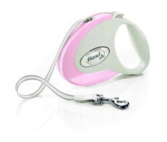 Flexi Style 3 m Makaralı Boyun Köpek Tasması Pembe