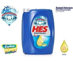 Hes Kristal Etki Limon Kokulu Sıvı El Bulaşık Deterjanı 4 kg