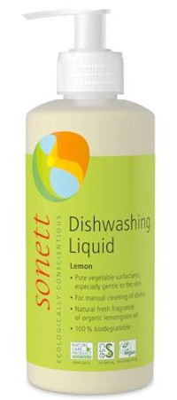 Sonett Limon Kokulu Organik Sıvı El Bulaşık Deterjanı 300 ml