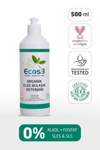 Ecos3 Organik Sıvı El Bulaşık Deterjanı 500 ml