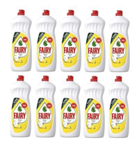 Fairy Orijinal Limon Kokulu Sıvı El Bulaşık Deterjanı 10x650 ml
