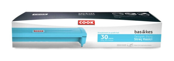 Cook Bas-Kes Bıçaklı 3000 cm Streç Film