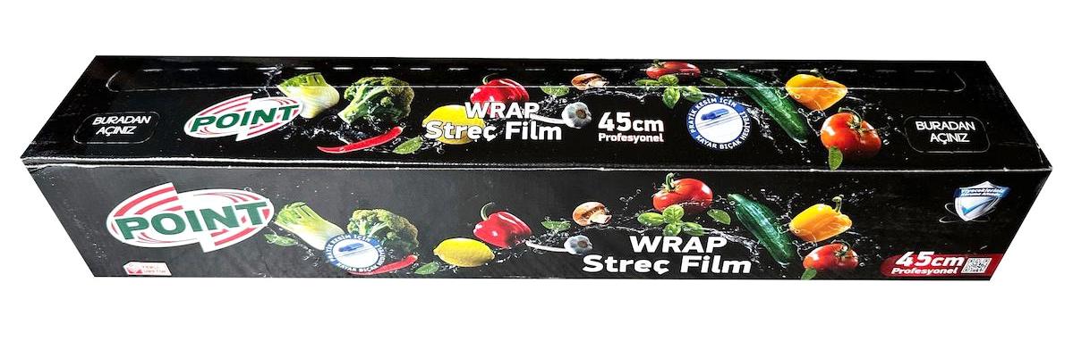 Point Wrap 25000 cm Sanayi Tipi Streç Film