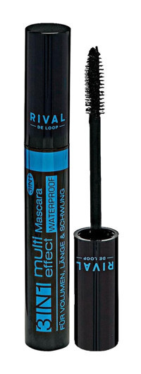 Rival De Loop Multi Effect 3in1 Hacim Veren Siyah Maskara