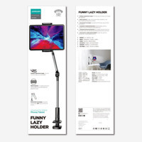Joyroom JR-ZS263 Ayarlanabilir Ayaklı Masa Tablet Standı Siyah