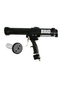 Brio 600 Pro Kalın Uçlu Metal Silikon Tabancası Siyah