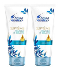 Head & Shoulders Supreme Argan Yağı Arındırıcı Tüm Saçlar İçin Unisex Saç Kremi 2x220 ml
