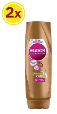 Elidor Co Creations Dökülme Karşıtı Tüm Saçlar İçin Kadın Saç Kremi 2x500 ml