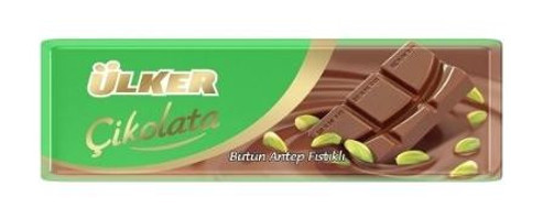 Ülker Baton Antep Fıstıklı Sütlü Çikolata 2x32 gr