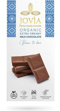 Jovia Organik Sütlü Çikolata 85 gr