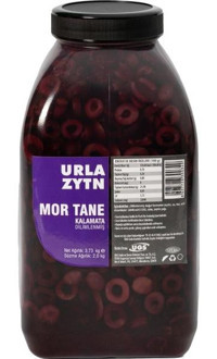Urla Zytn Mor Tane Kalamata Tuzlu Salamura Siyah Zeytin Pet Kavanoz 2 kg